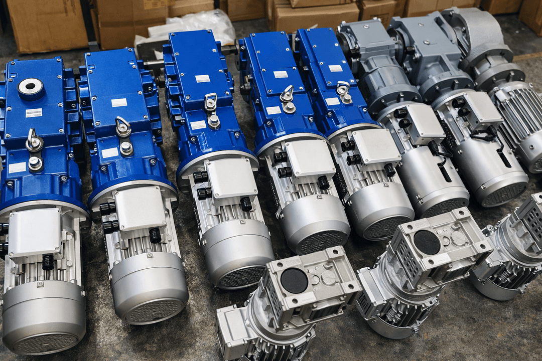 Happy family with healthcare providers